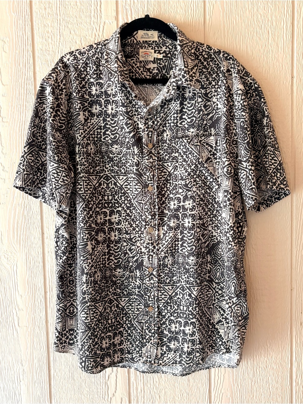 FAHERTY MEN'S SHORT SLEEVE BREEZE SHIRT XL